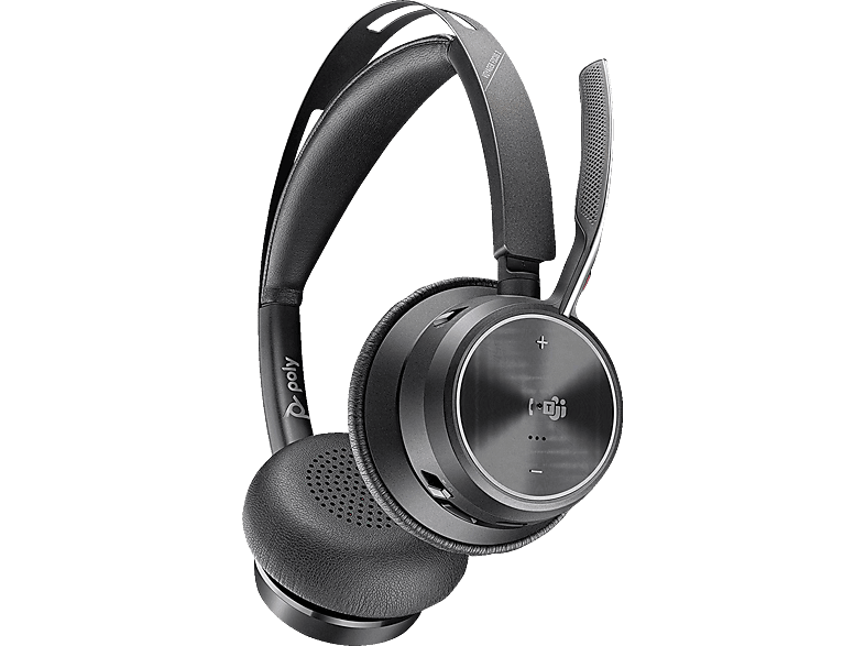 POLY Voyager Focus UC Headset Over-ear Schwarz B825-M, Bluetooth