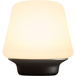 Lámpara portátil Bluetooth - Philips Hue Wellness, De mesa, Luz Blanca de cálida a fría, Compatible app, Negro