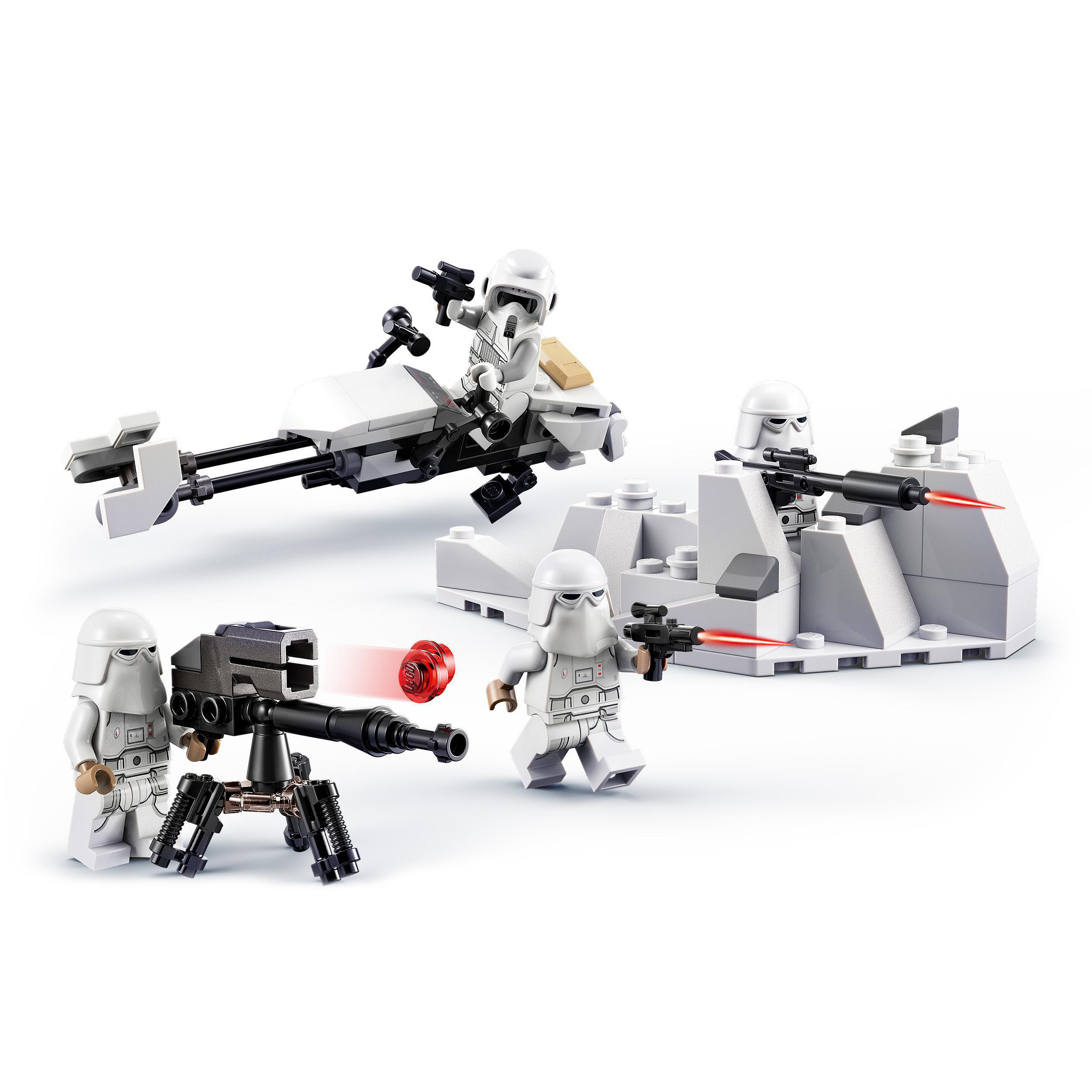 LEGO Star Wars 75320 Snowtrooper™ Battle Pack Bausatz, Mehrfarbig