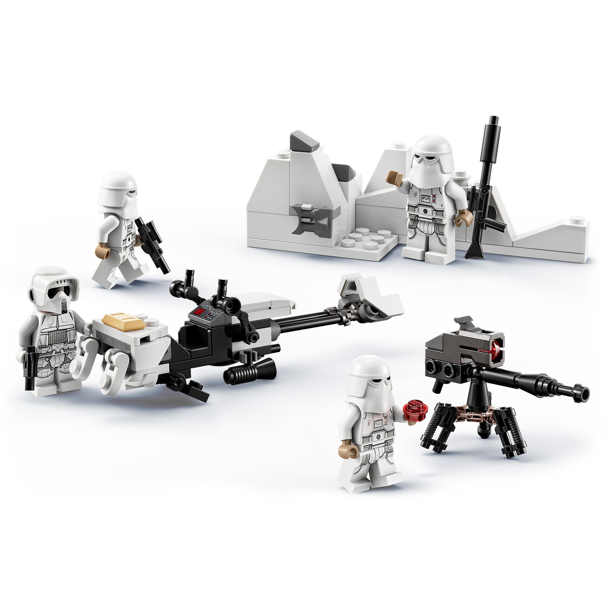 LEGO Star Wars 75320 Snowtrooper™ Battle Pack Bausatz, Mehrfarbig