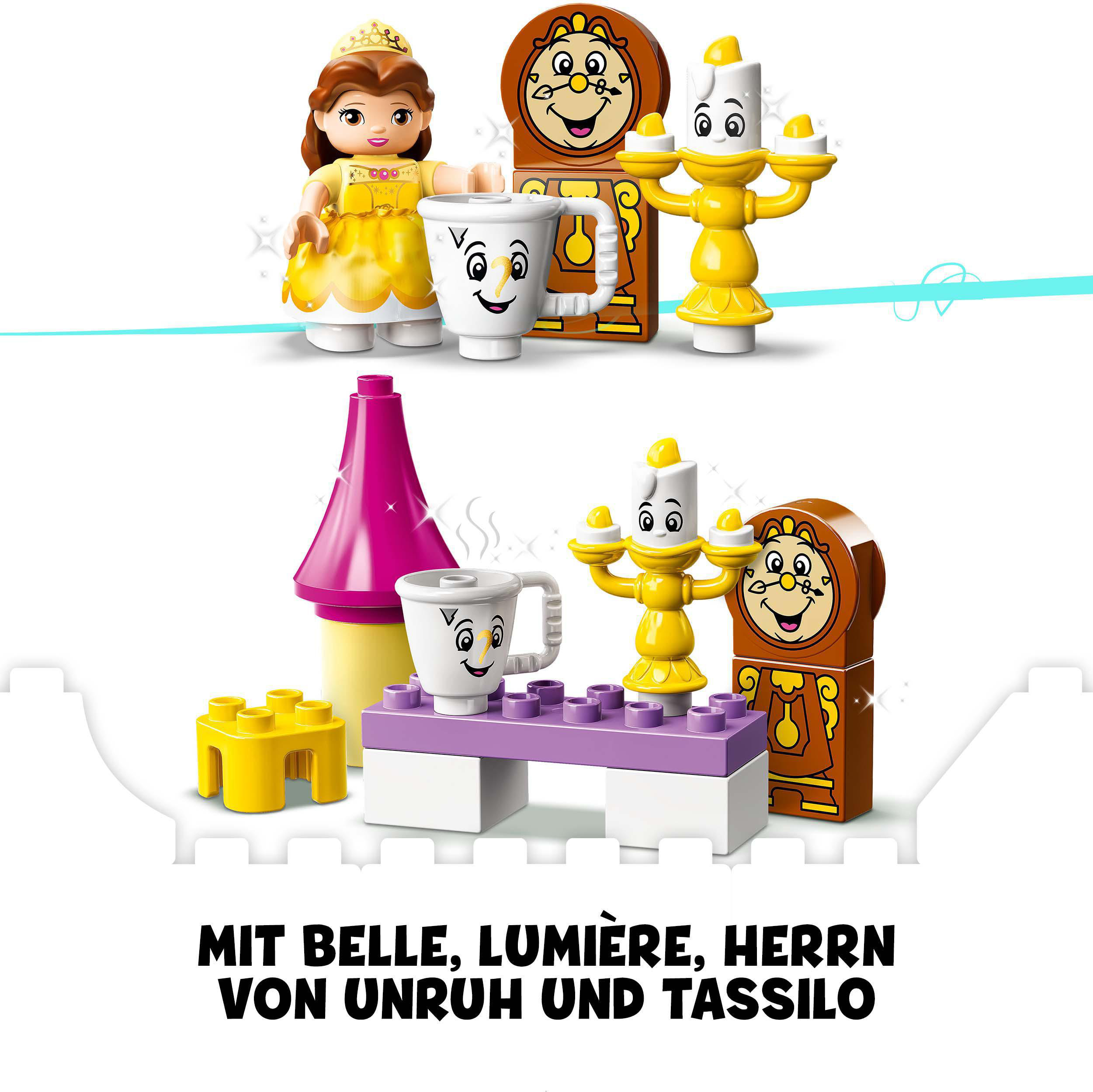LEGO DUPLO 10960 Belles Ballsaal Bausatz, Mehrfarbig