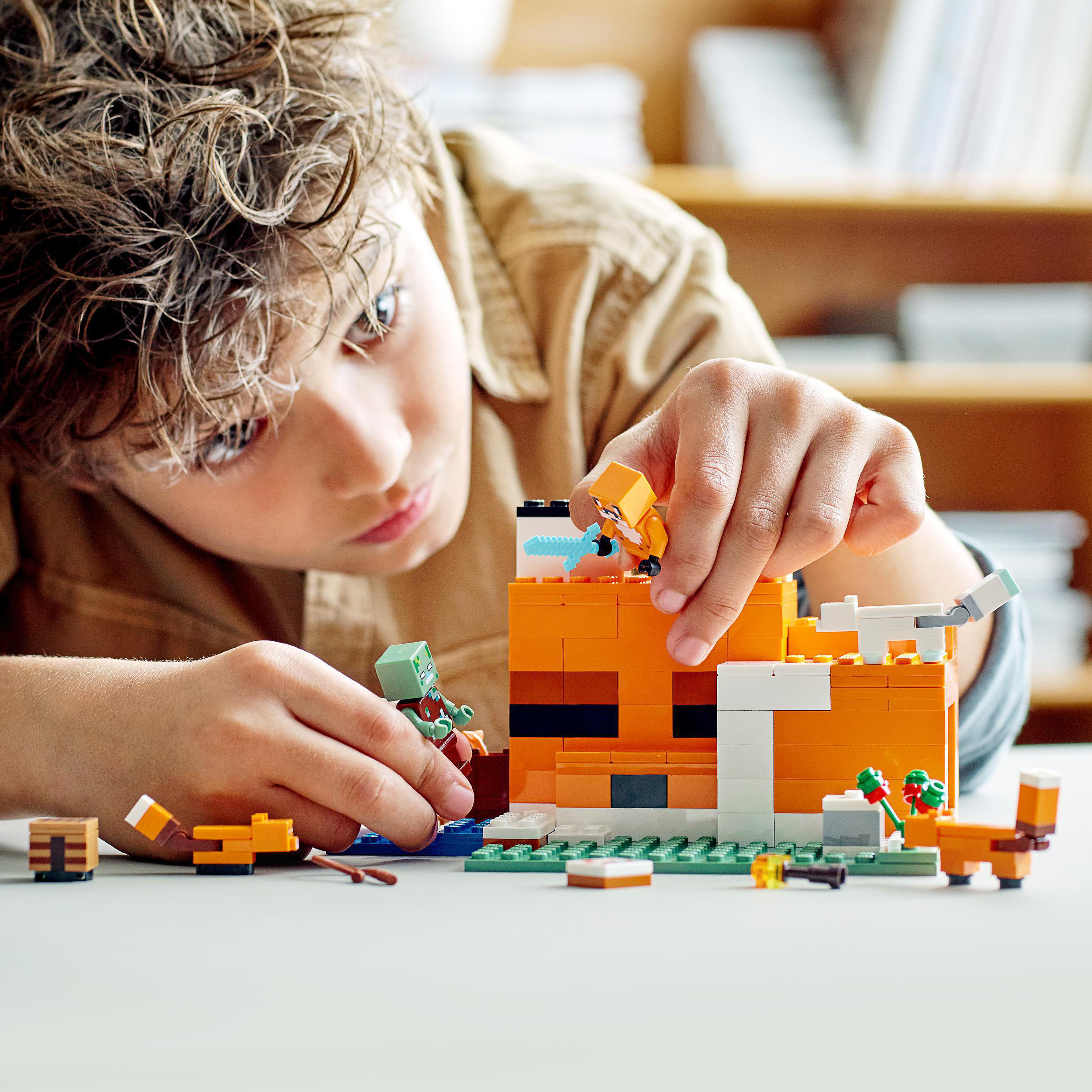 21178 Minecraft Mehrfarbig Fuchs-Lodge LEGO Die Bausatz,