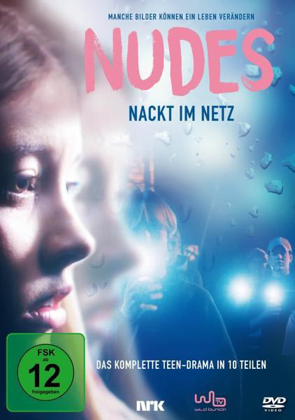 Filmcover mit einem Frauengesicht und Text in Pink, mit FSK-Bewertung.