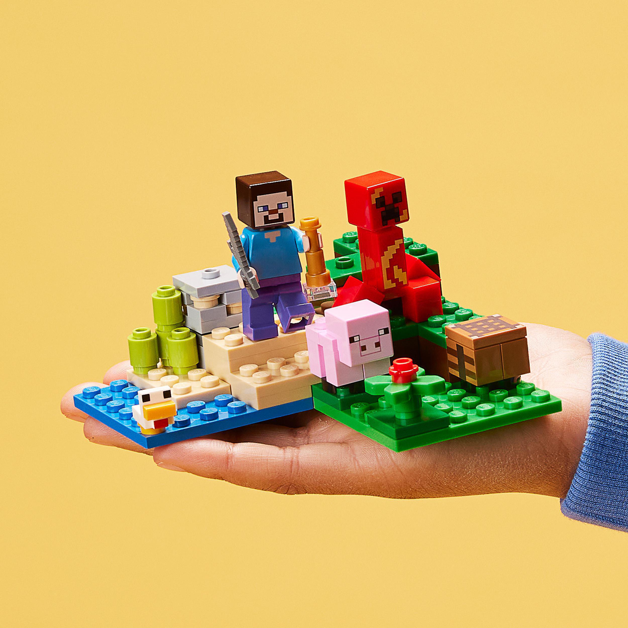 Der Mehrfarbig 21177 Minecraft LEGO Hinterhalt des Bausatz, Creeper™