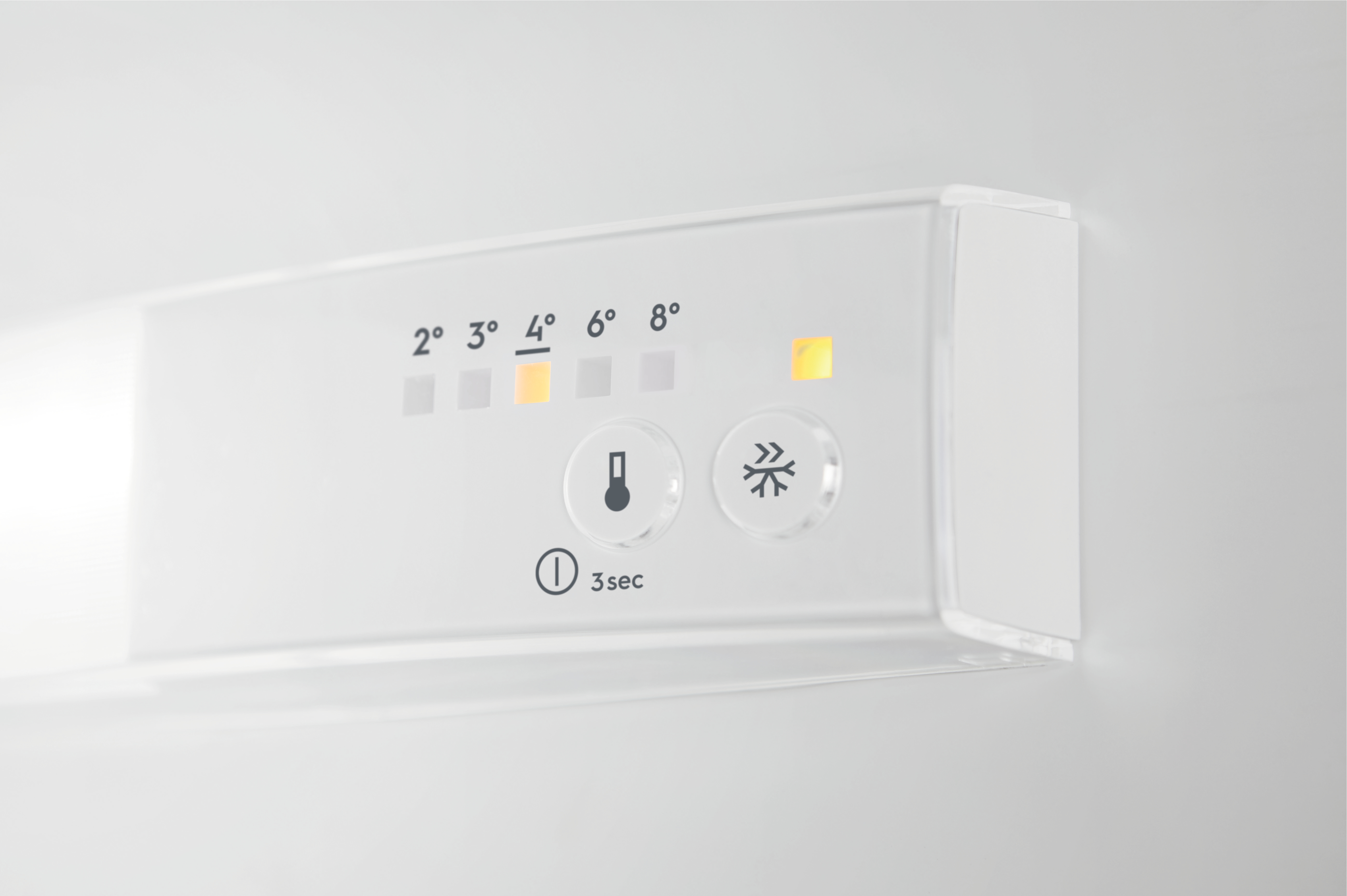 5000 mit Serie hoch, 819 Weiß) SFB682F1AF mm OptiSpace (F, AEG Kühlschrank