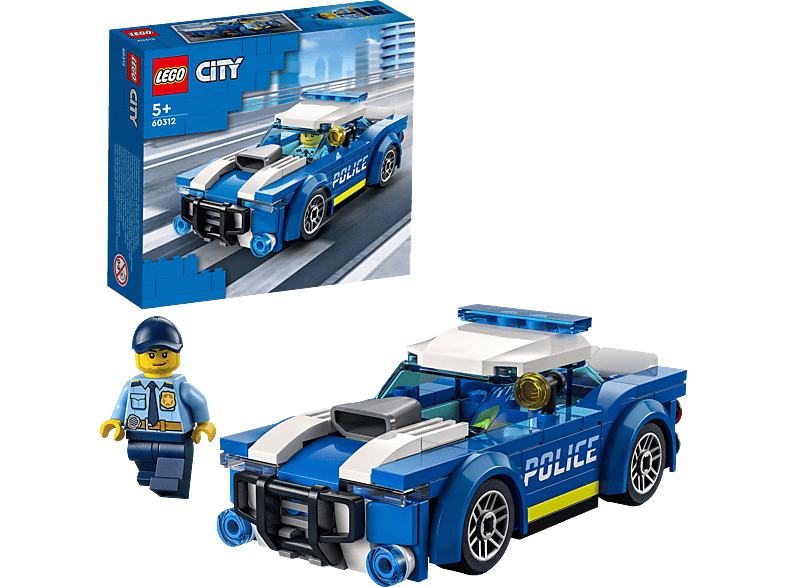 Polizeiauto Bausatz, Mehrfarbig 60312 City LEGO