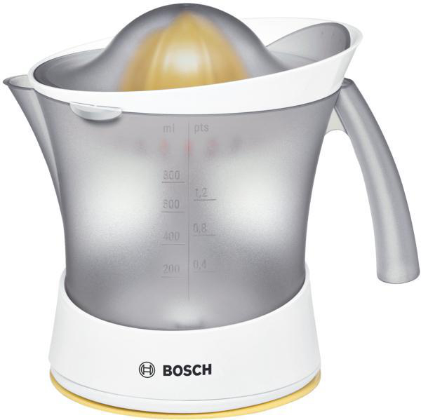 BOSCH MCP3500N VitaPress Zitruspresse 25 Watt, Weiß/Gelb