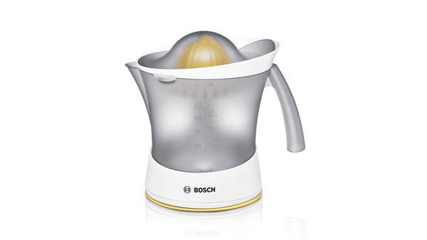 BOSCH MCP3500N VitaPress Zitruspresse 25 Watt, Weiß/Gelb