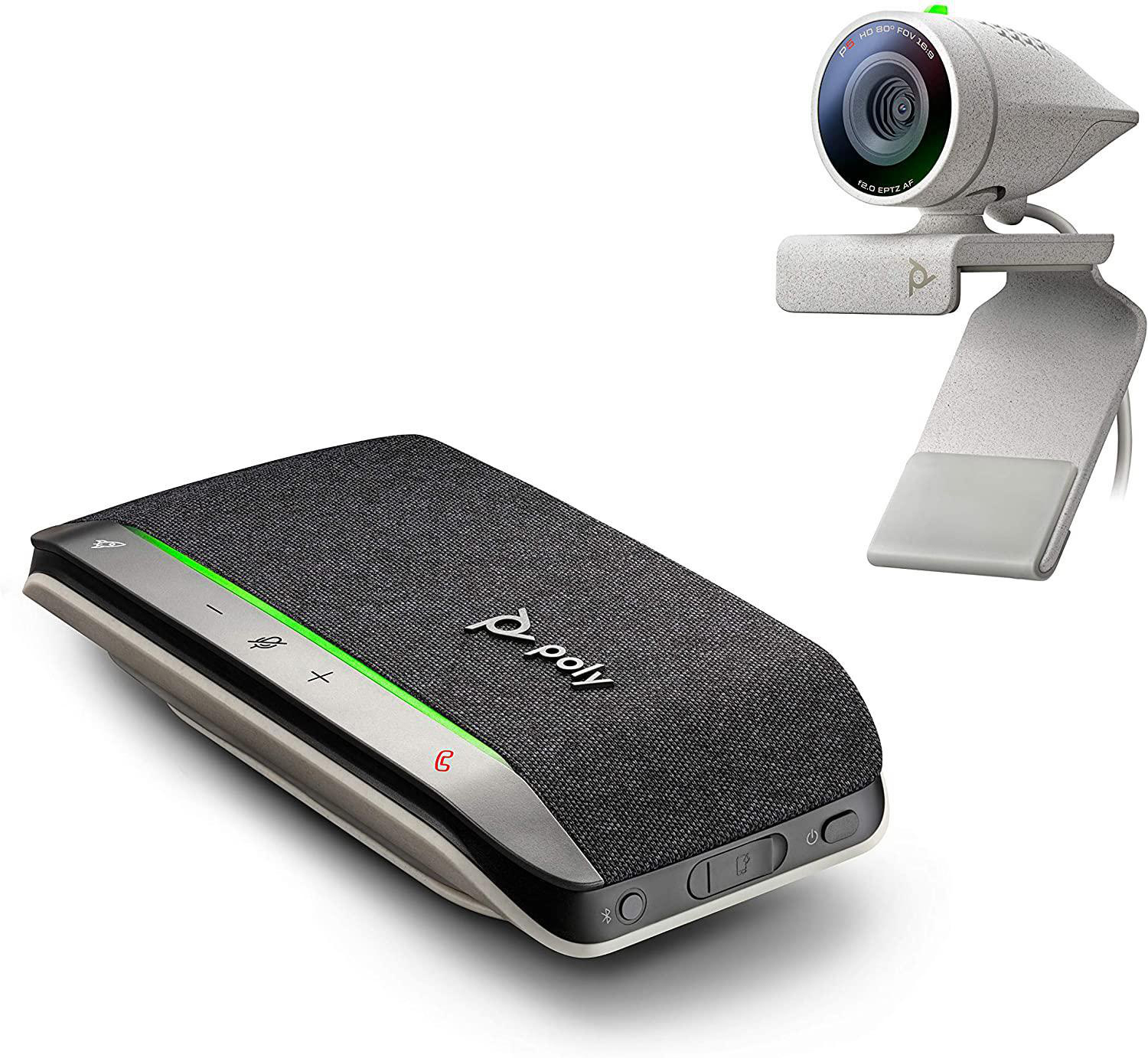 POLY Studio P5 Kit mit Sync 20+ Konferenzlautsprecher, Universal, Universal, Mehrfarbig