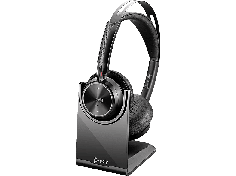POLY Voyager Focus 2 UC, Over-ear Headset Bluetooth Schwarz