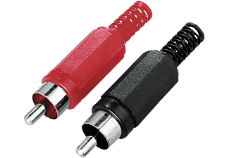 HAMA 205269 Cinch-stekker soldeerbaar 2 stuks