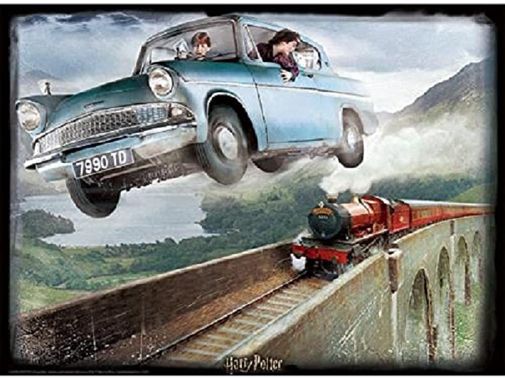 PRIME 3D Harry Potter : Ford Anglia - puzzle (Multicolore)
