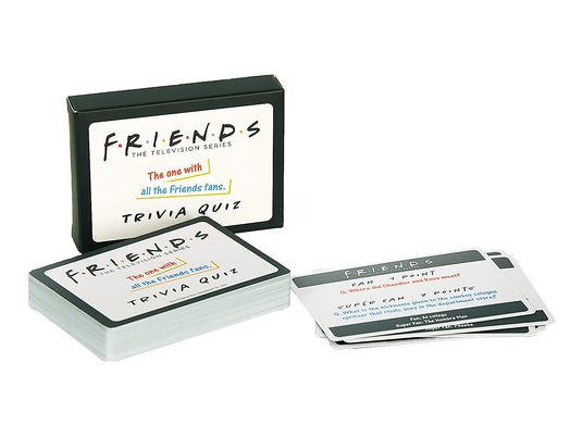 PALADONE Friends Trivia Quiz 2nd Edition (français)  - Jeu de cartes (Multicolore)
