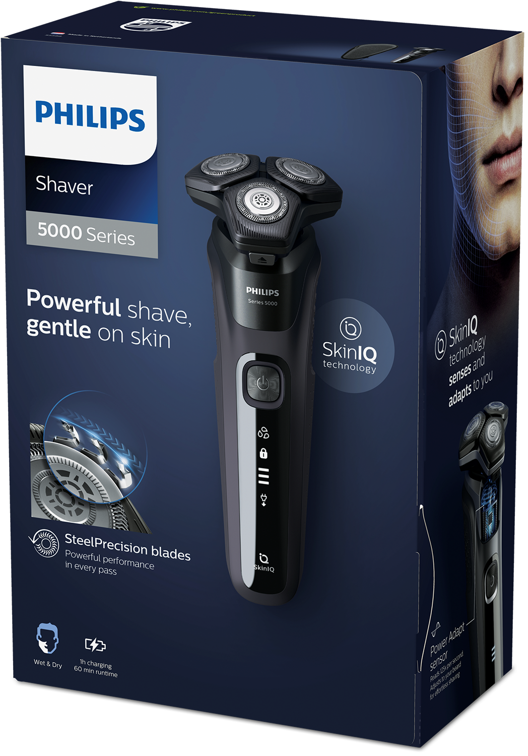 PHILIPS Shaver Series 5000 S5588/30 Zwart