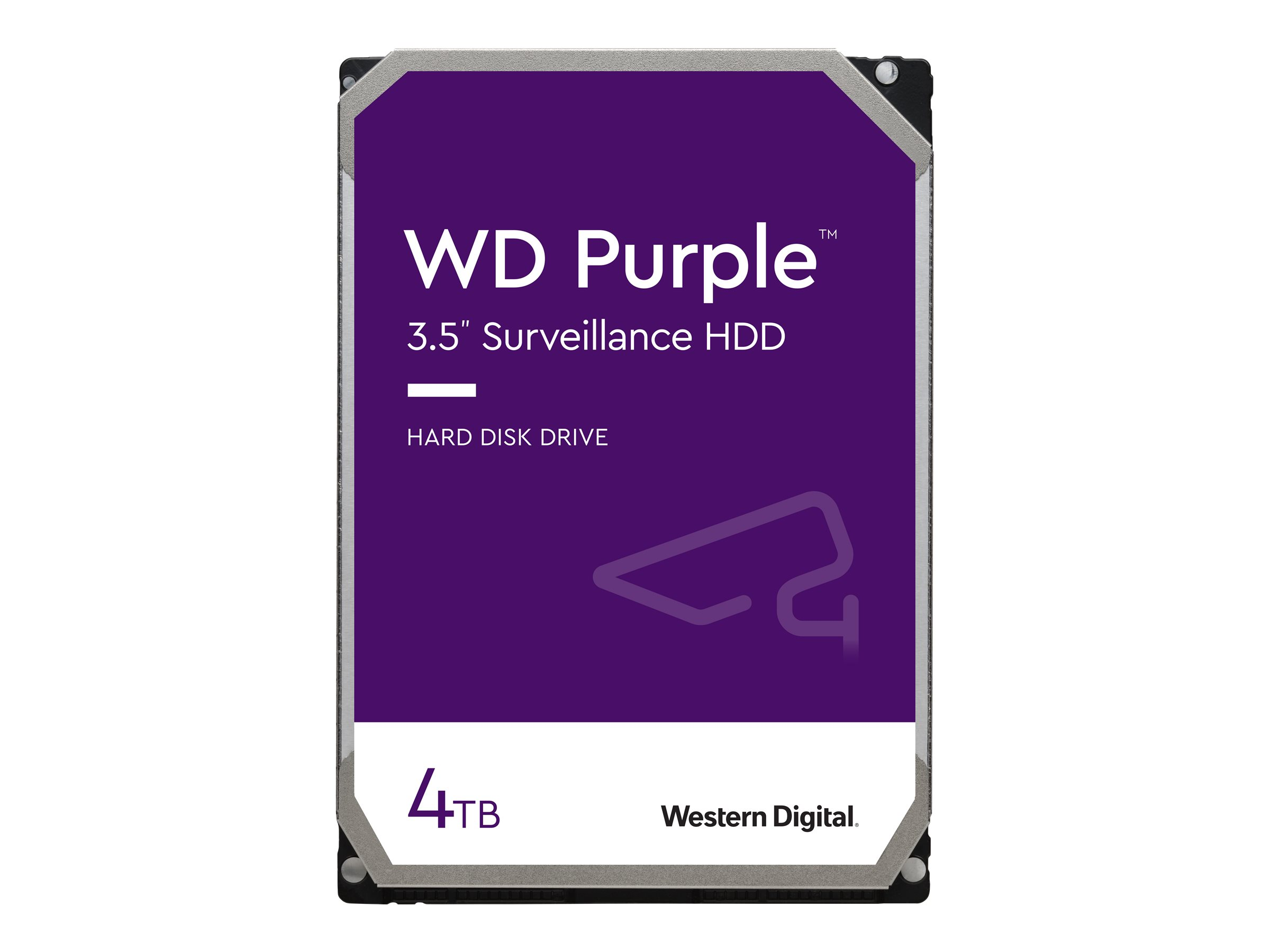 WD Purple WD42PURZ Festplatte, 4 TB HDD SATA 6 Gbps, 3,5 Zoll, intern