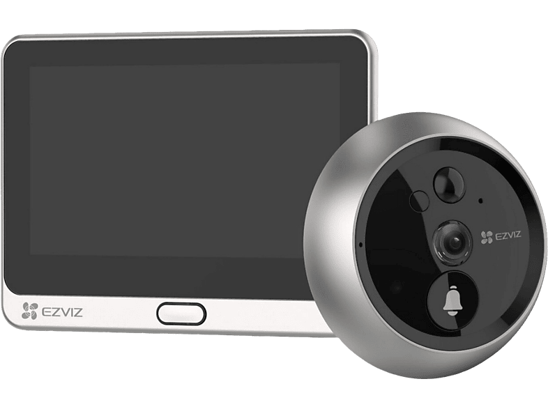 Mirilla digital EZVIZ Dp2C WIFI, detector de presencia y visión