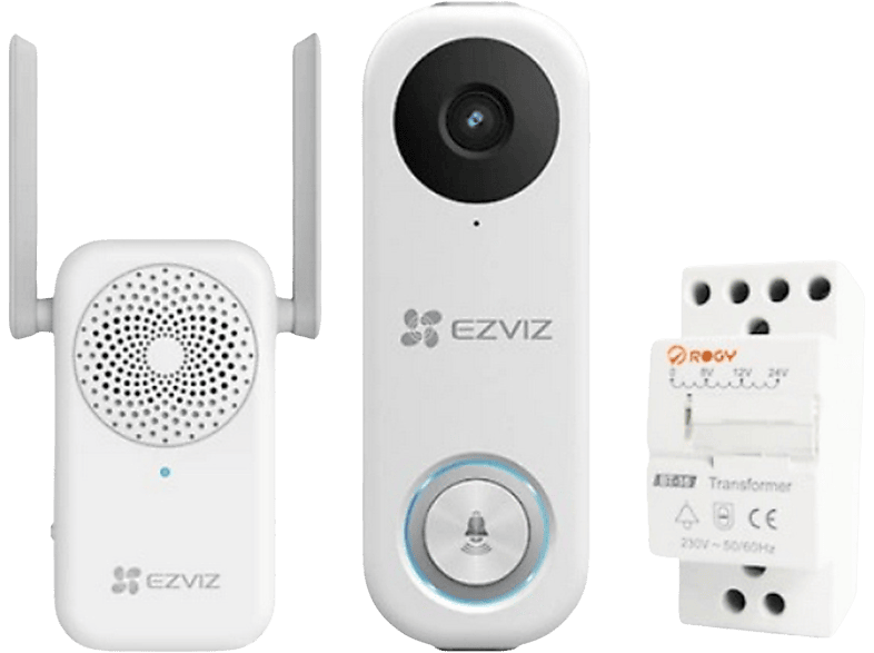 Detector humo - Doorbell Wifi 720P Nivian NIVIAN, Blanco