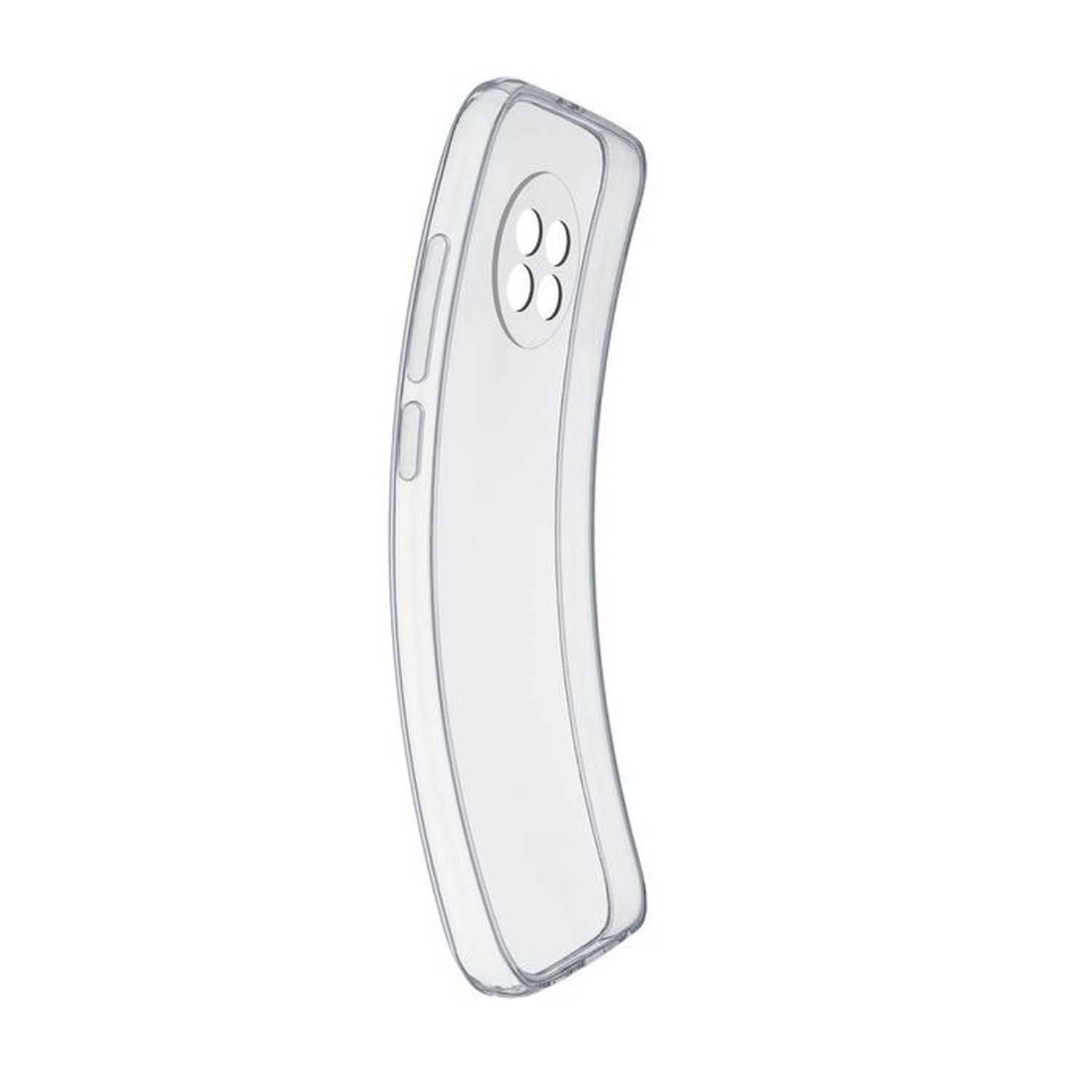 Funda - CellularLine Soft, Para Xiaomi Redmi Note 9T 5G, Goma blanda, Transparente