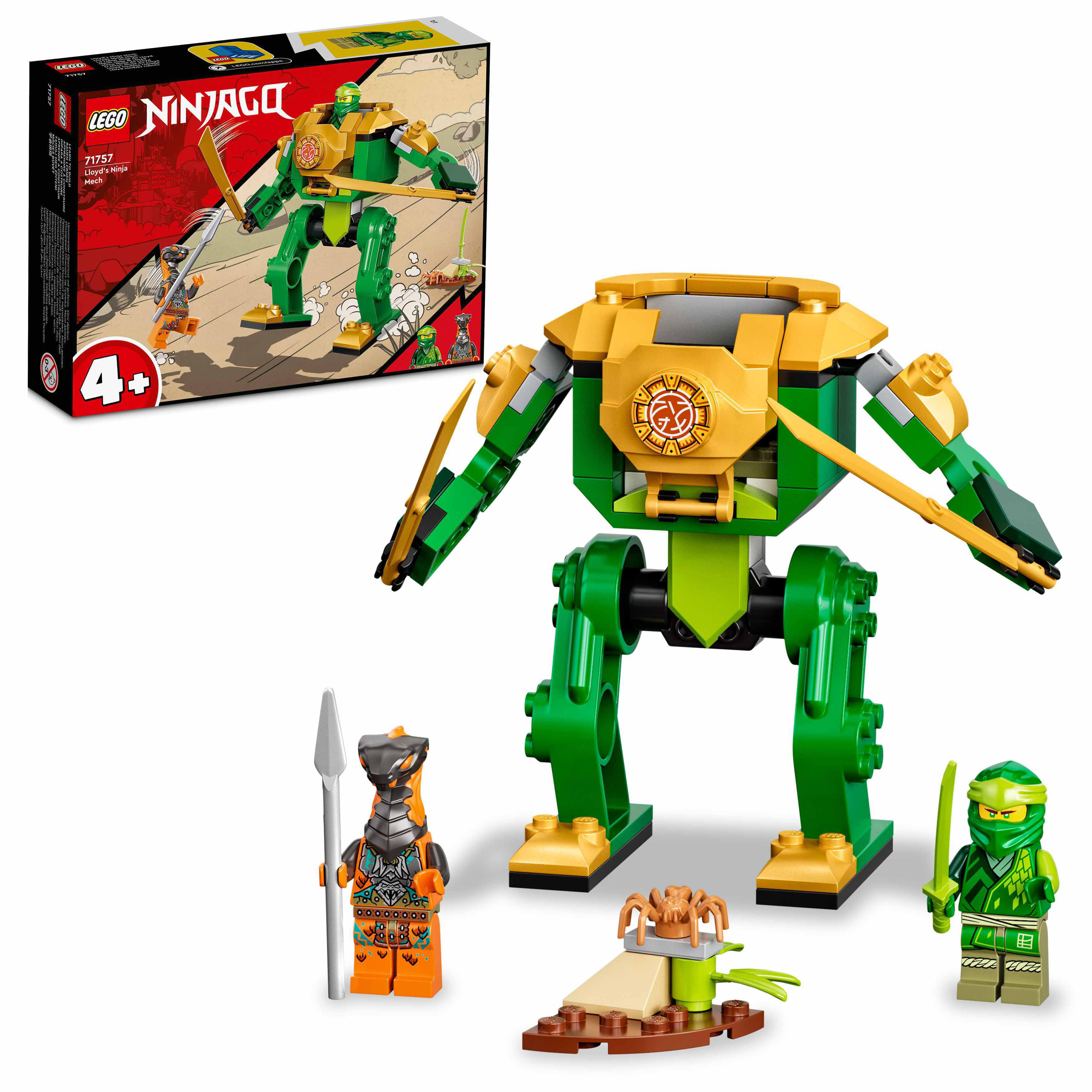 LEGO NINJAGO 71757 Lloyds Mehrfarbig Ninja-Mech Bausatz