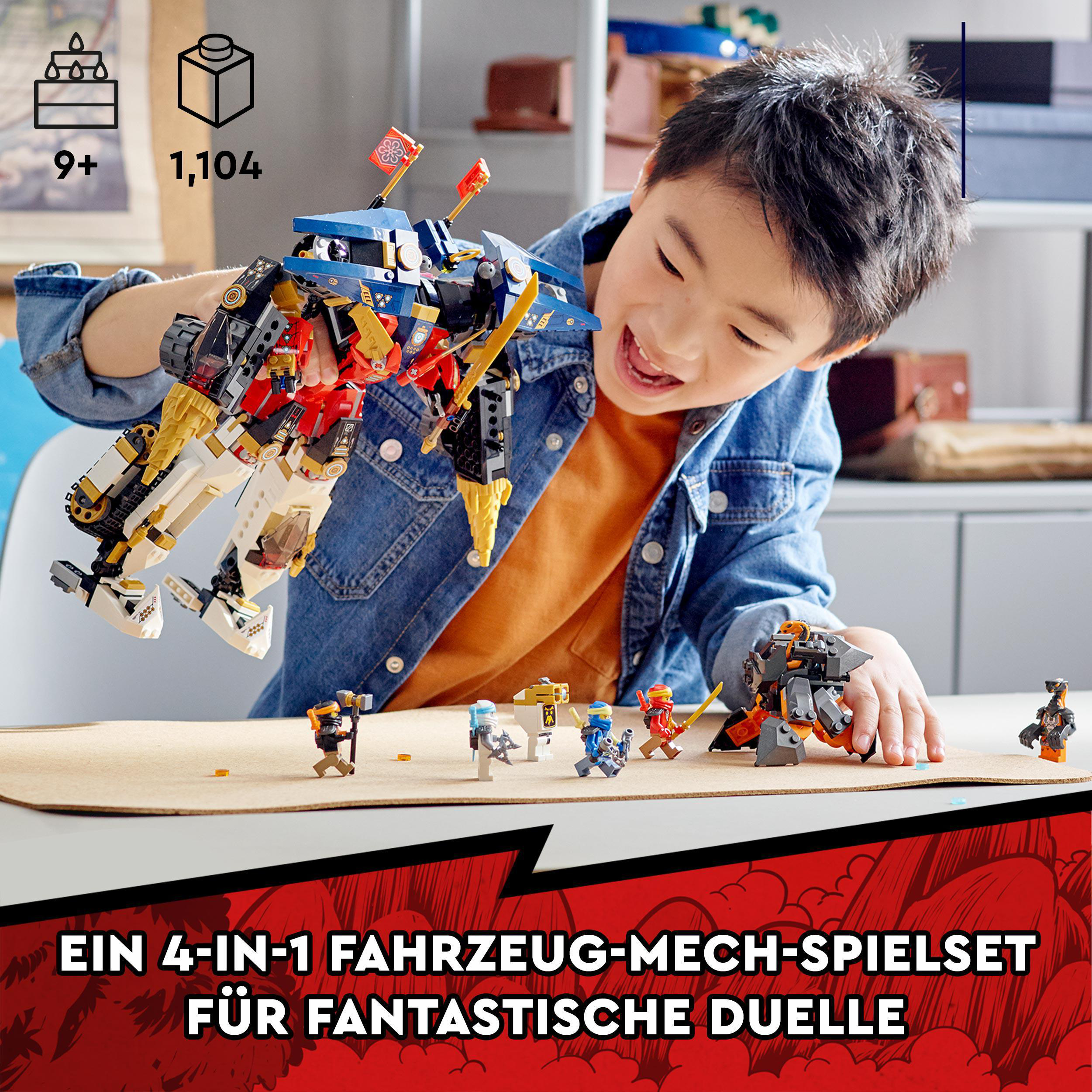 LEGO NINJAGO 71765 Ultrakombi-Ninja-Mech Bausatz, Mehrfarbig