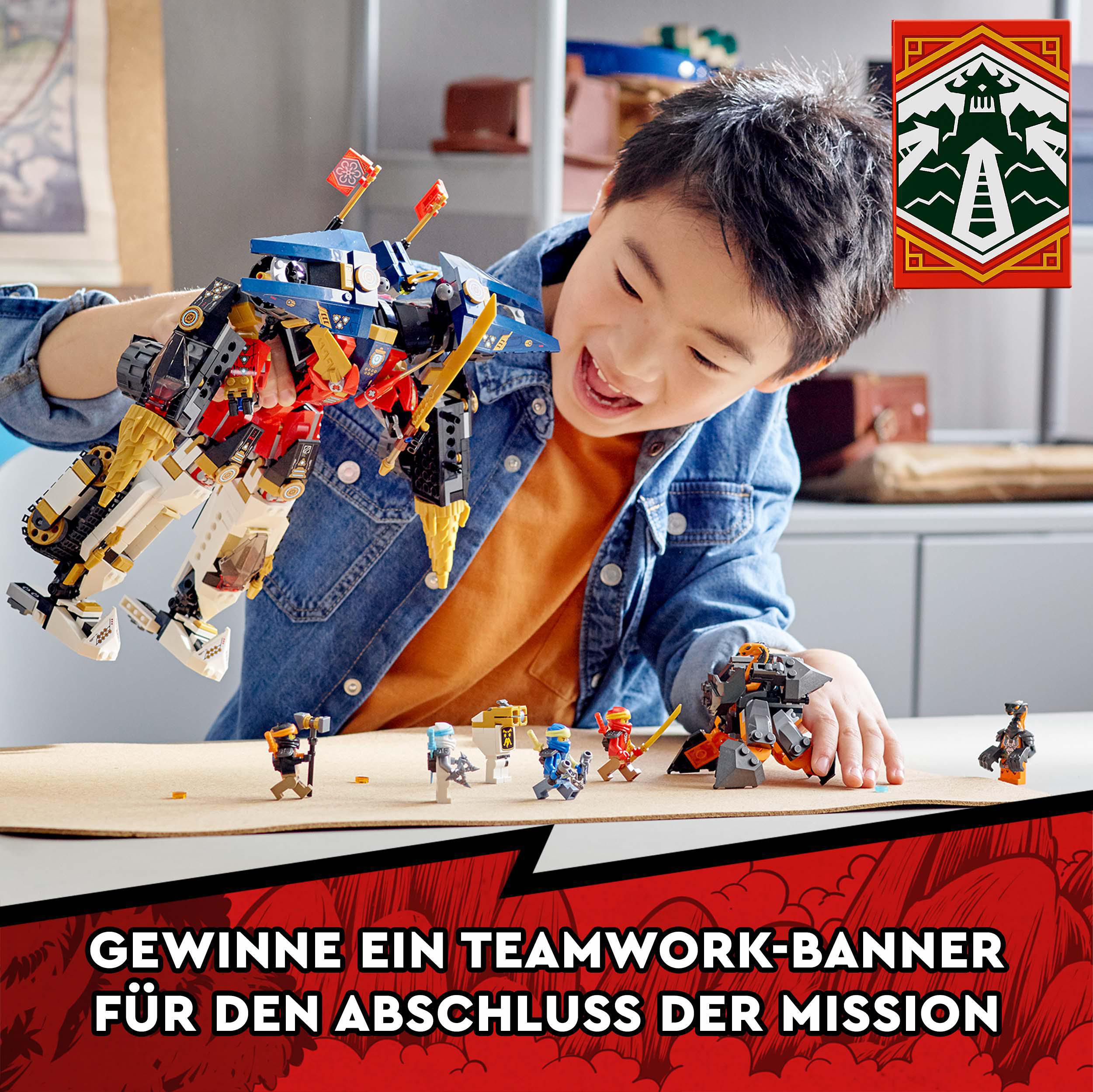 LEGO NINJAGO 71765 Ultrakombi-Ninja-Mech Bausatz, Mehrfarbig