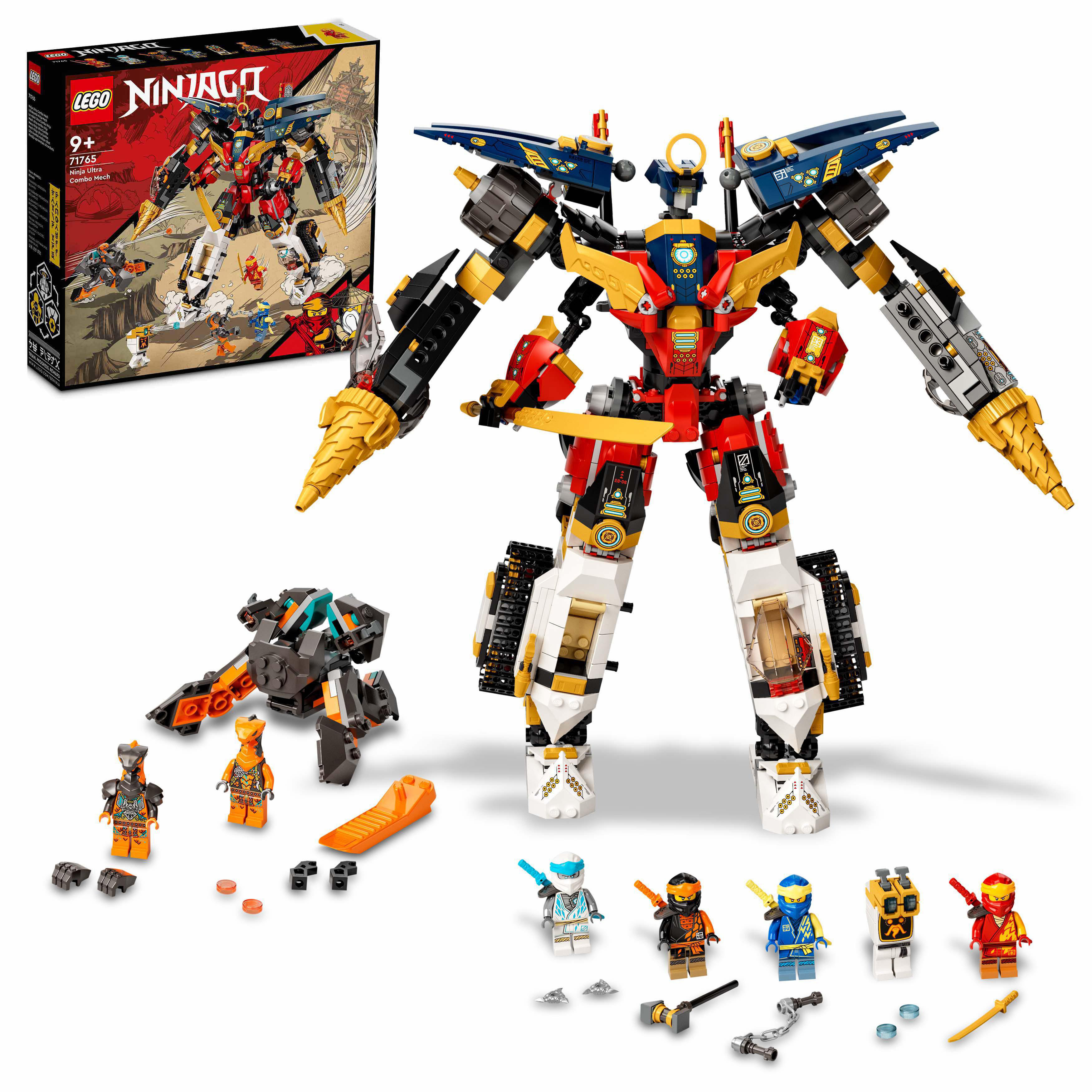 LEGO NINJAGO 71765 Ultrakombi-Ninja-Mech Bausatz, Mehrfarbig