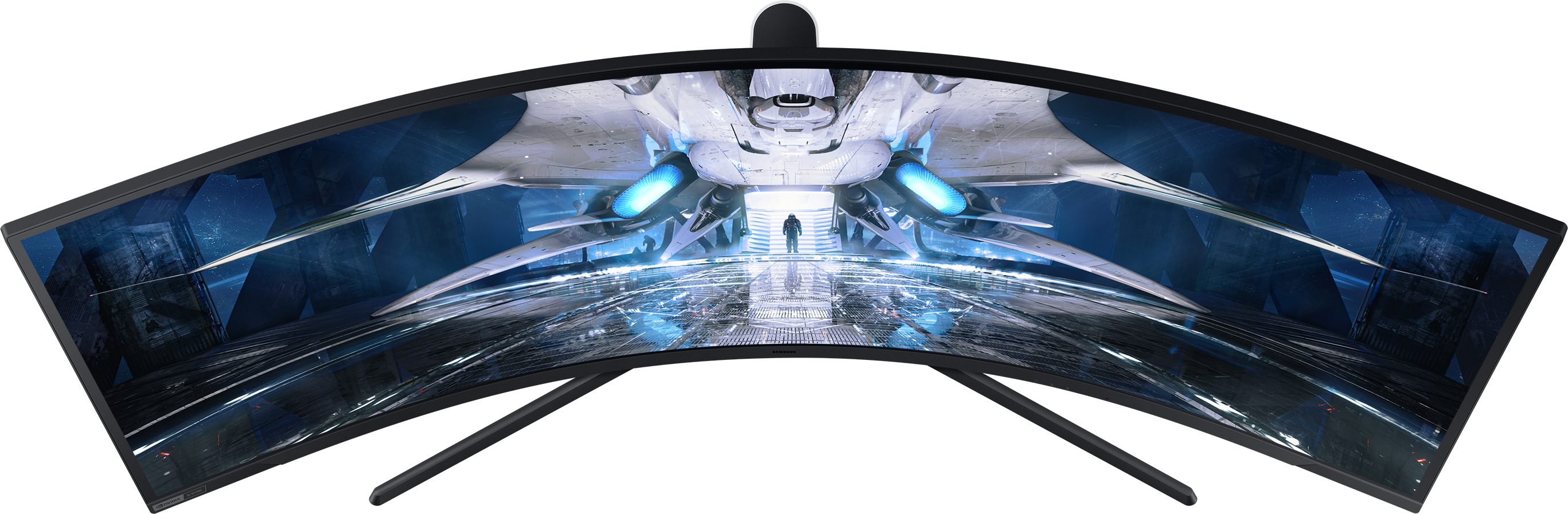 SAMSUNG Odyssey Neo G9 LS49AG950NU - Ecran de jeu, 49 ", QHD, 240 Hz, Noir/blanc