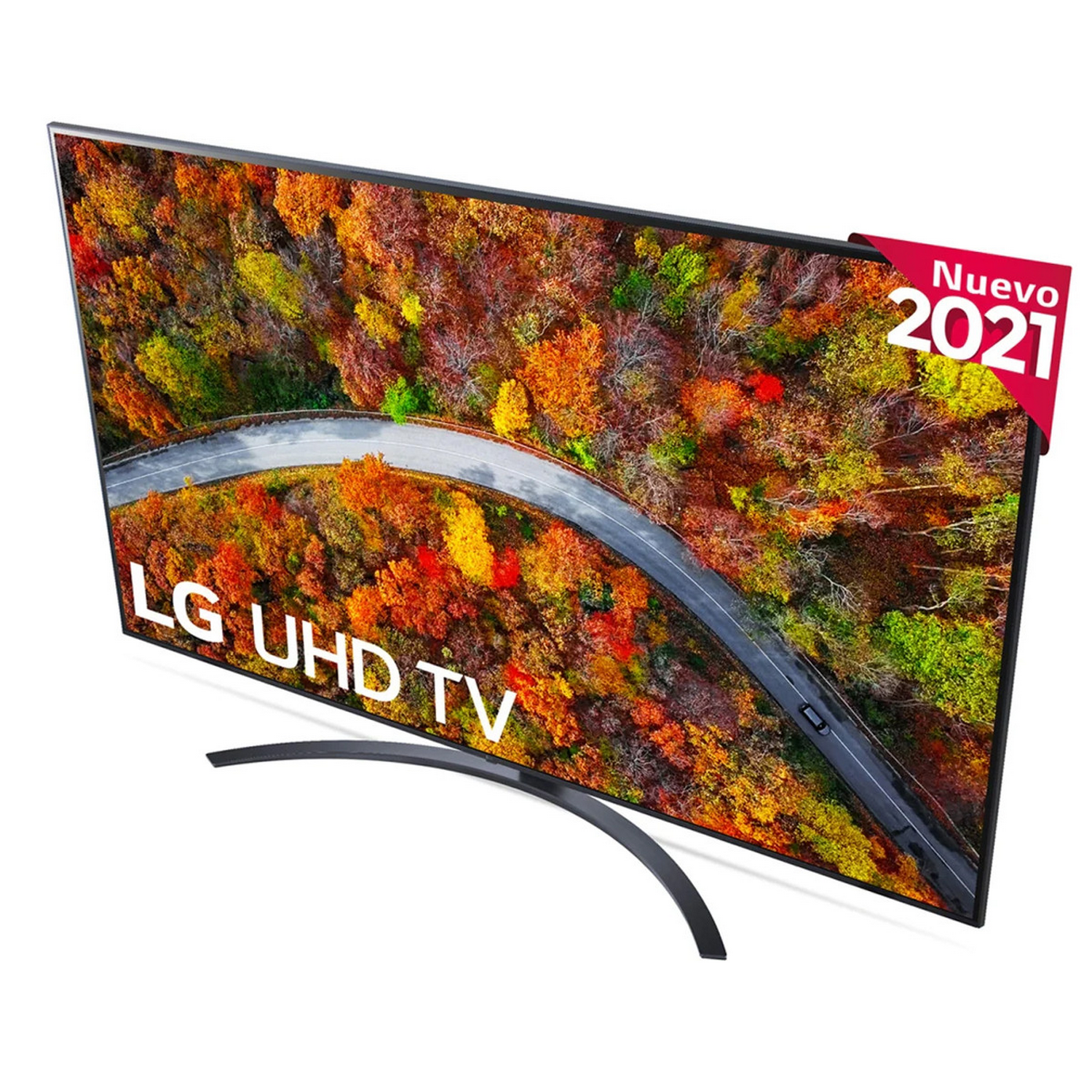 TV LED 75" - LG 75UP81006LR, 4K UHD, 4K Quad Core, Smart TV, webOS, HDR10 Pro, HLG, Azul ceniza