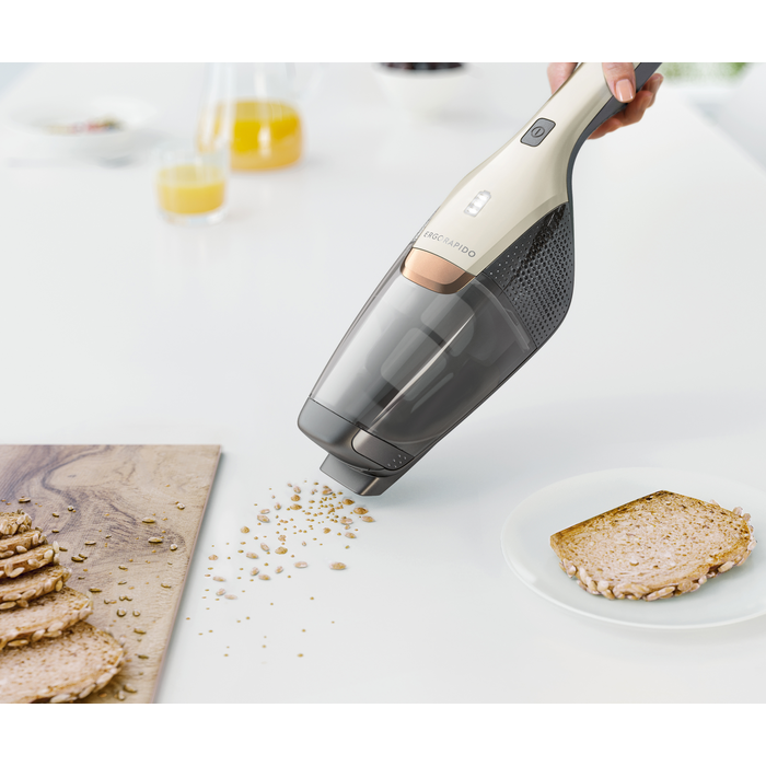 ELECTROLUX EERC73SW Ergorapido Classic kézi- és morzsaporszívó 14,4 V, Li-ion akkumulátor, fehér
