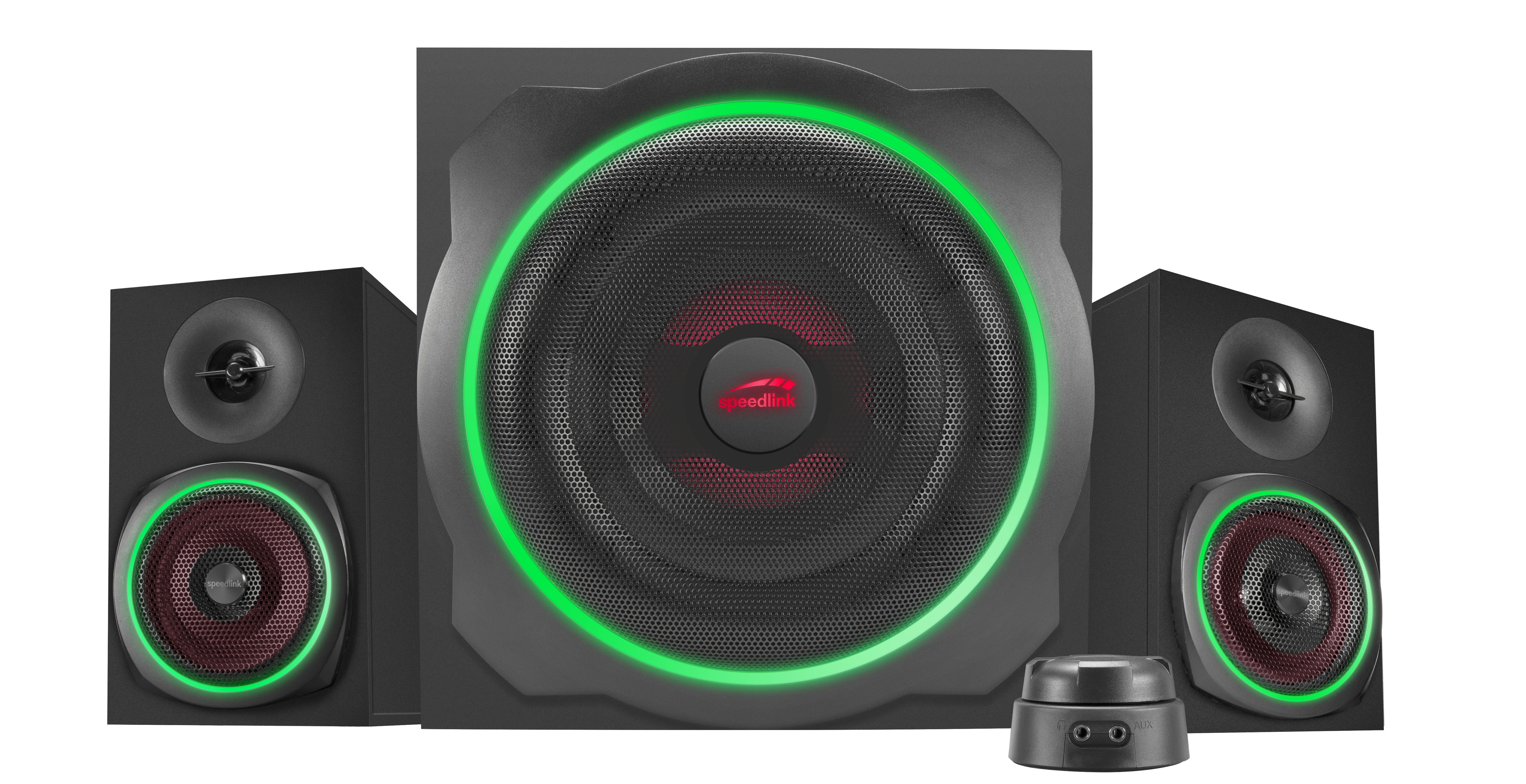 2.1-Lautsprechersystem SPEEDLINK RGB GRAVITY