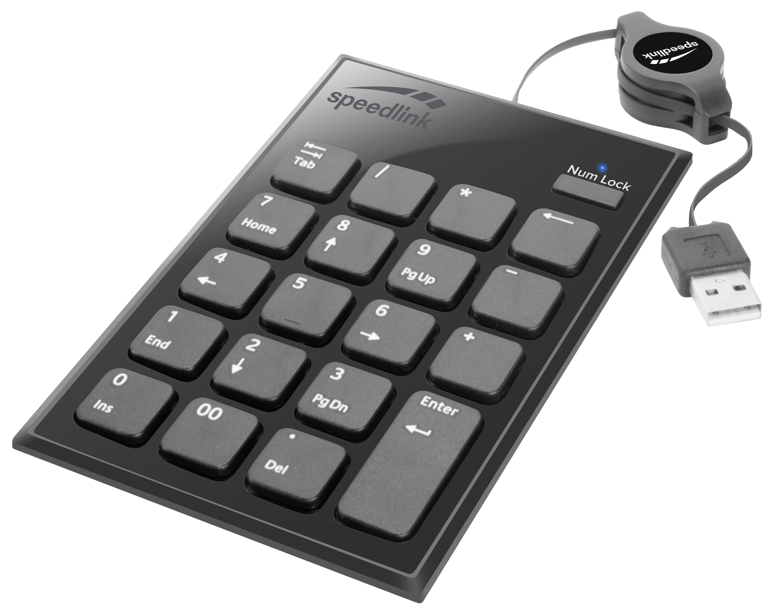 SPEEDLINK DIGY Keypad, Schwarz