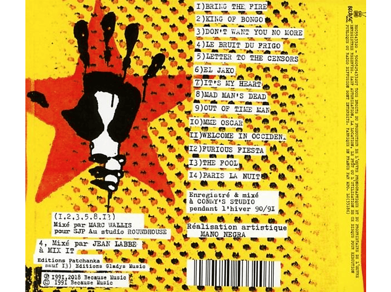 Thumbnail - Mano Negra - King Of Bongo (CD)