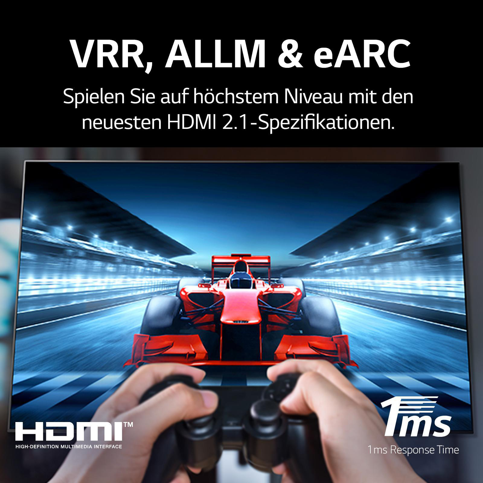 LG OLED65G19LA OLED TV (Flat, 65 Zoll / 164 cm, UHD 4K, SMART TV, webOS 6.0 mit LG ThinQ)