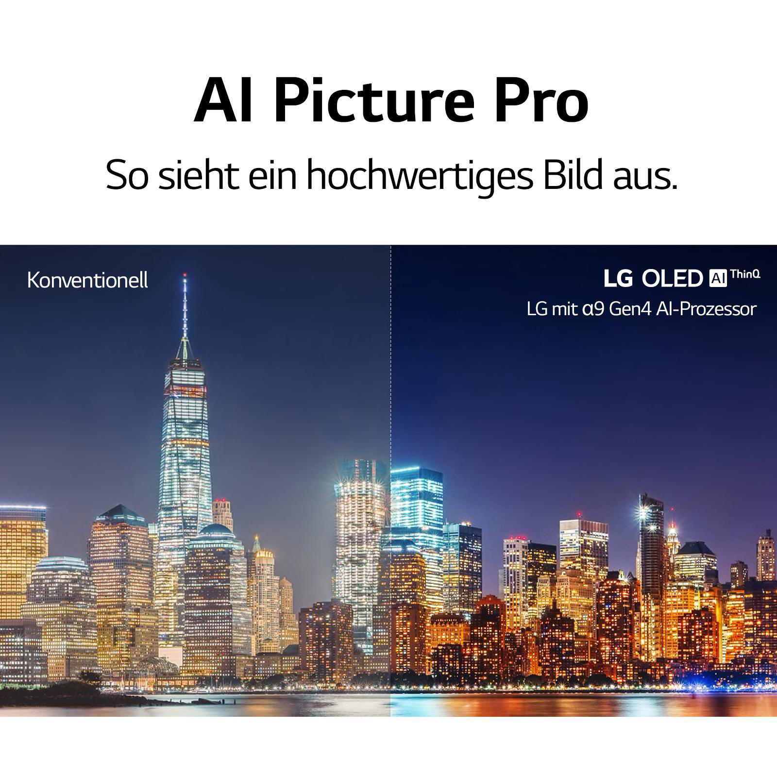 LG OLED65G19LA OLED TV (Flat, 65 Zoll / 164 cm, UHD 4K, SMART TV, webOS 6.0 mit LG ThinQ)