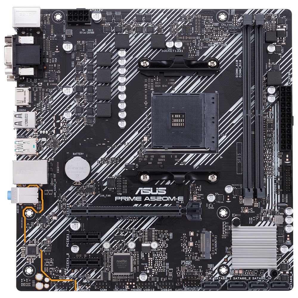 ASUS TUF Gaming H570-PRO WIFI Intel H570 LGA1200 DDR4 5000 DP HDMI 3x M2 USB3.2 AX WiFi + BT AURA RG Anakart
