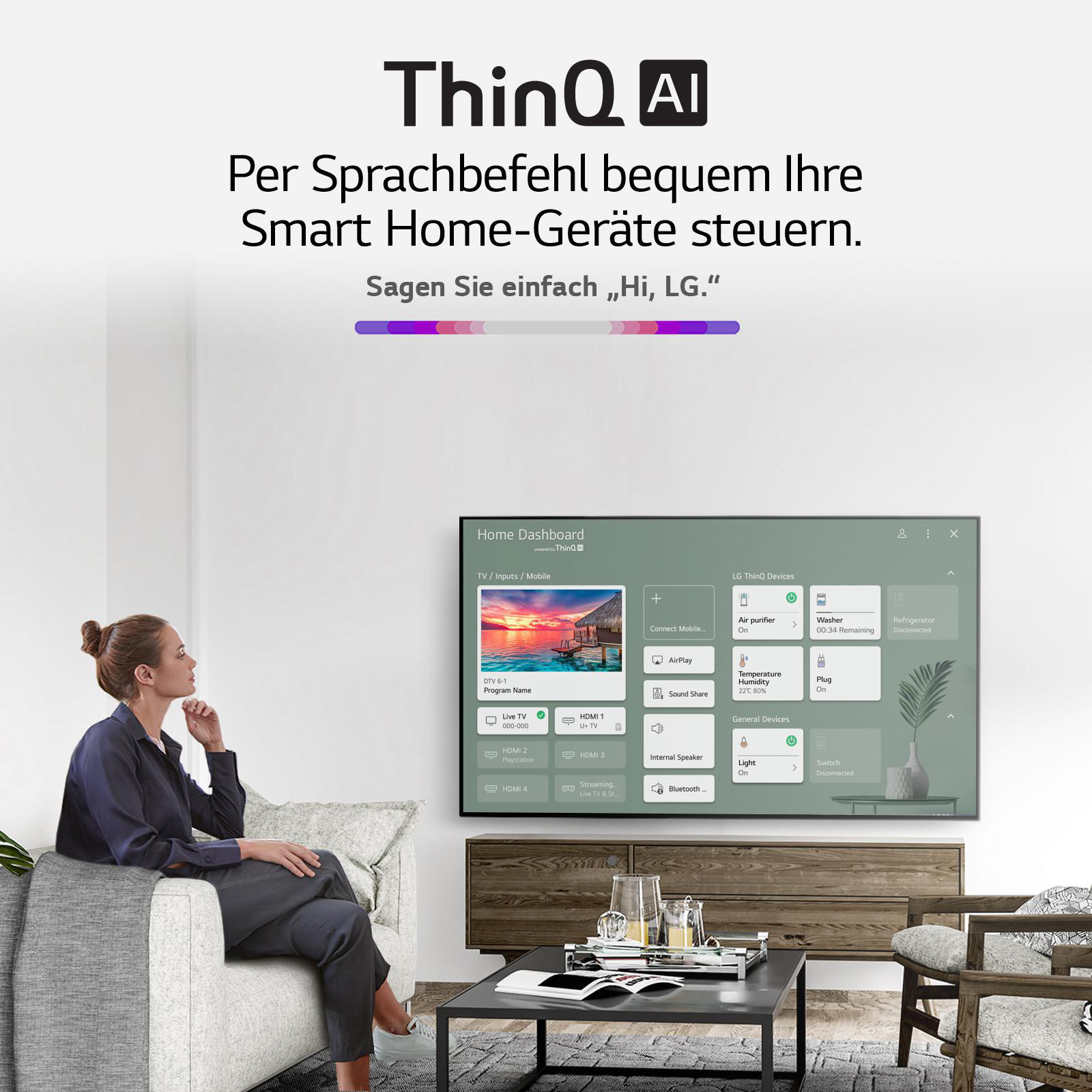 LG 43NANO779PA LCD TV (Flat, 43 Zoll / 108 cm, UHD 4K, SMART TV, webOS 6.0 mit LG ThinQ)