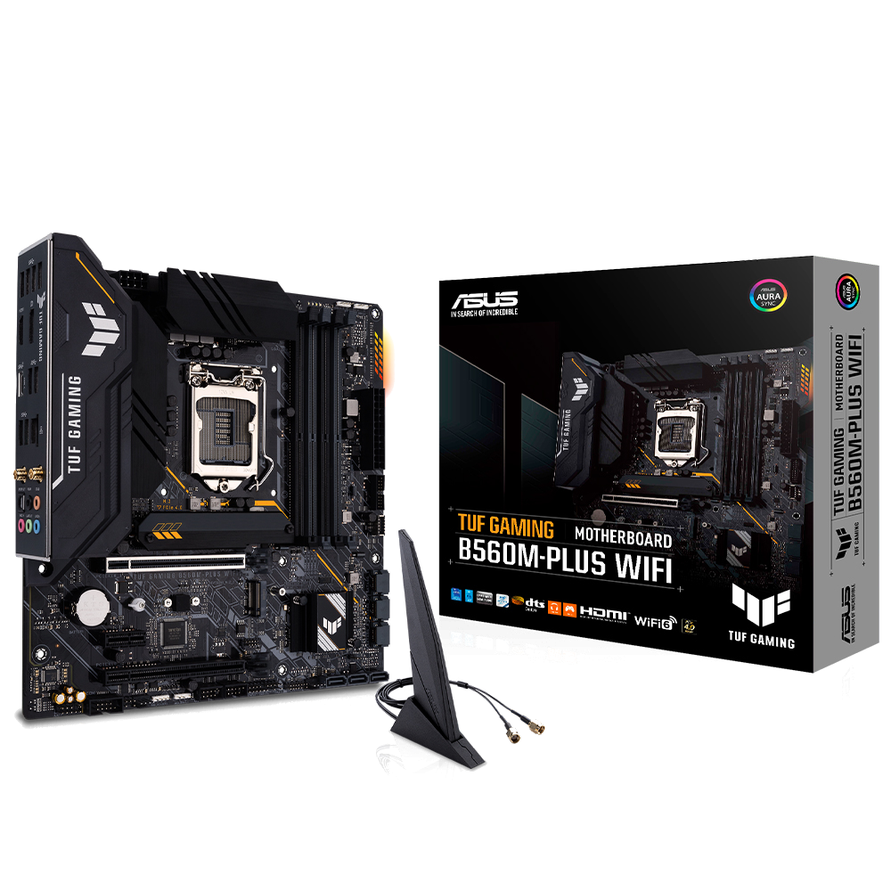 ASUS Tuf Gaming B560M-Plus WiFi Intel B560 LGA1200 DDR4 5000 DP