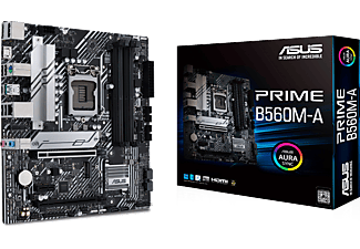 ASUS Prime B560M-A Intel B560 LGA1200 DDR4 5000 DP 2xHDMI 2x M2 USB3.2 AURA RGB mATX 128GB’a kadar Anakart