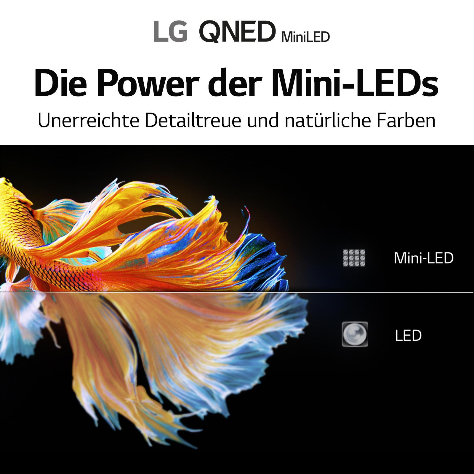 LG 65QNED919PA MiniLED TV (Flat, 65 Zoll / 164 cm, UHD 4K, SMART TV, webOS 6.0 mit LG ThinQ)