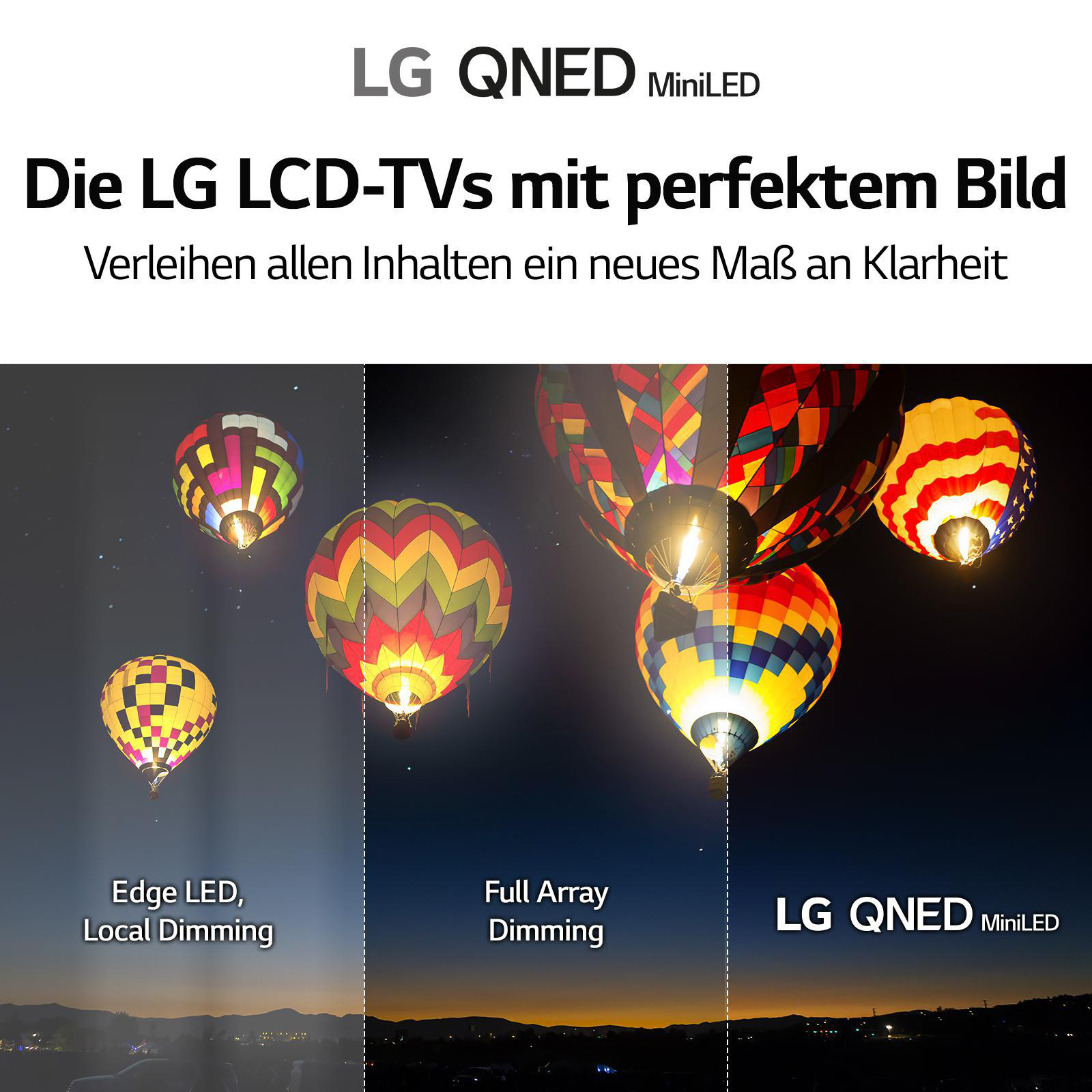 LG 65QNED919PA MiniLED TV (Flat, 65 Zoll / 164 cm, UHD 4K, SMART TV, webOS 6.0 mit LG ThinQ)