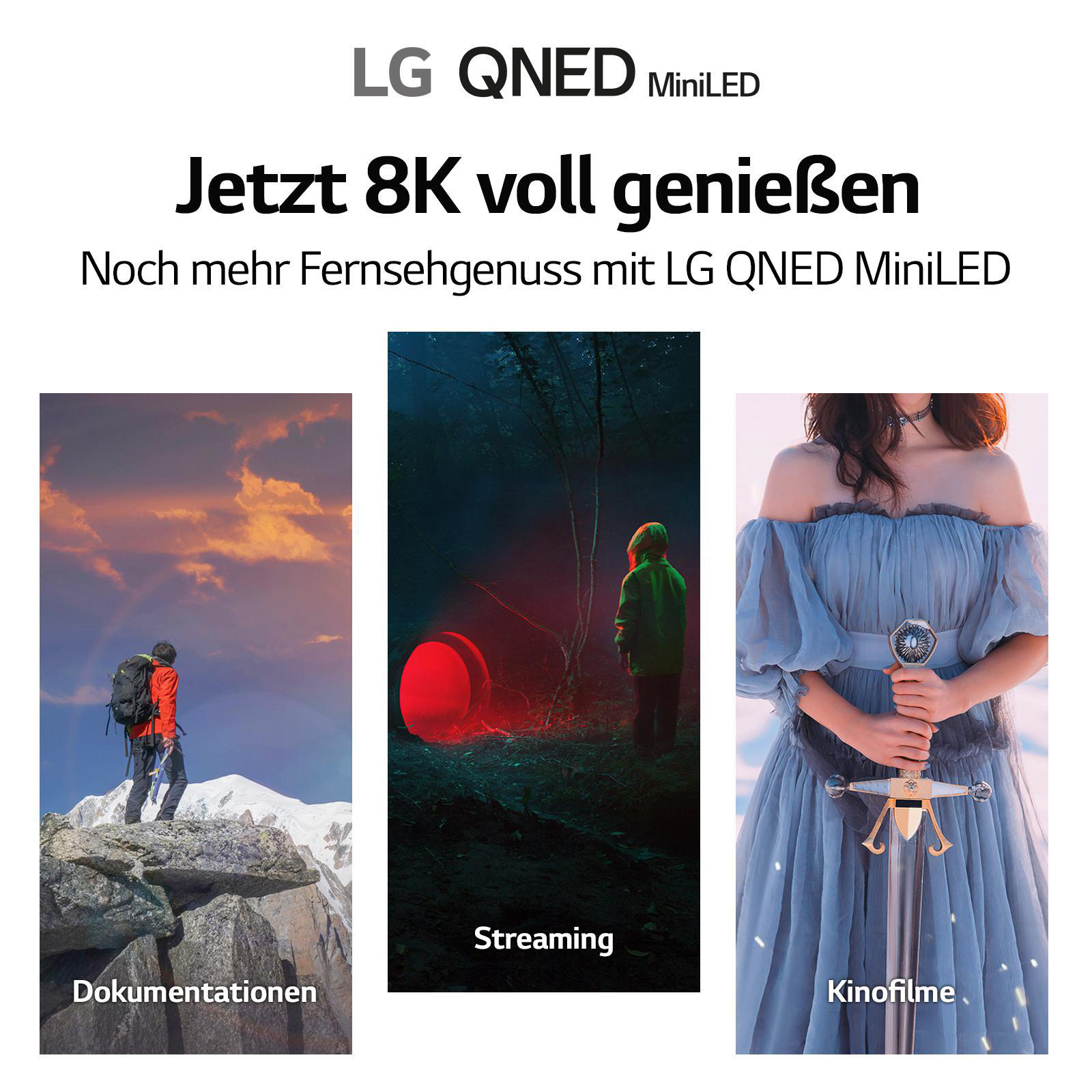 LG 65QNED919PA MiniLED TV (Flat, 65 Zoll / 164 cm, UHD 4K, SMART TV, webOS 6.0 mit LG ThinQ)