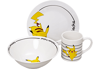 JOOJEE Pokémon - Pikachu 2 - Ensemble petit déjeuner (Multicolore)