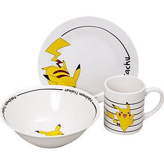 JOOJEE Pokémon - Pikachu 2 - Set colazione (Multicolore)