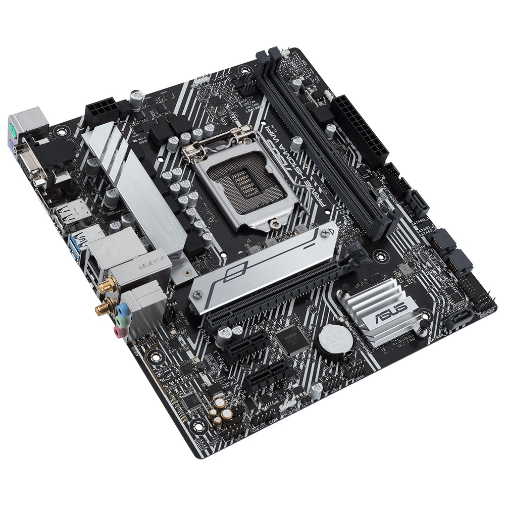 ASUS Prime H510M-A WiFi Intel H510 LGA1200 DDR4 3200 DP HDMI VGA M2 USB3.2 AC WiFi + BT Aura RGB mAT Anakart
