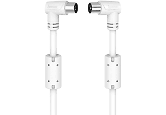 HAMA 205059 Antennekabel coax 10m 90dB 90graden