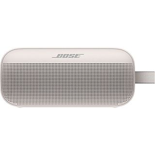 Altavoz inalámbrico - Bose SoundLink Flex, 30 W, Bluetooth 4.2, Hasta 12 h, App Bose Connect, Blanco