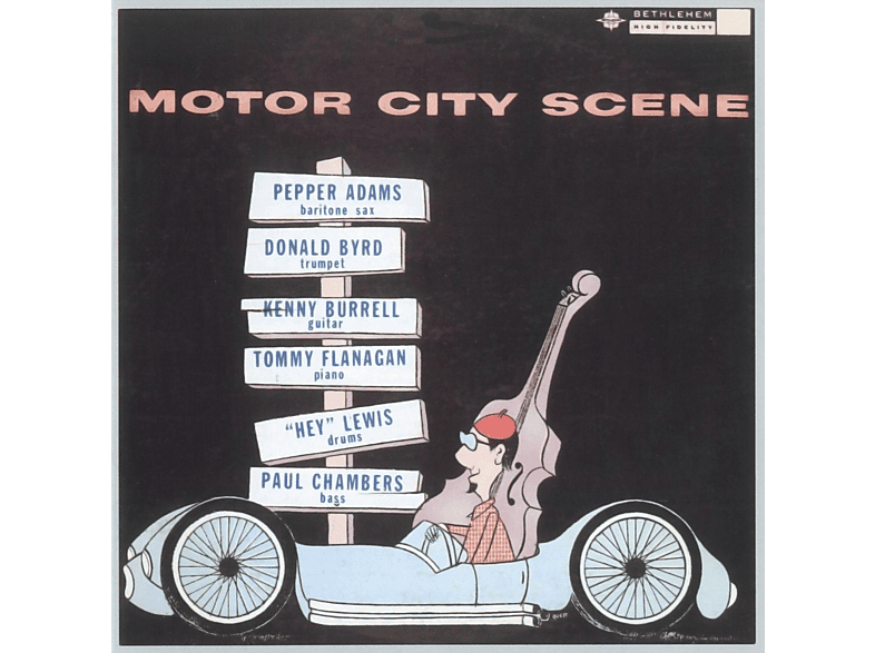 Pepper - Donald Scene Motor City - (Vinyl) Byrd Adams,