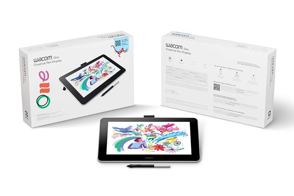 One 13" DTC133W0B Grafik Tablet Siyah Gri Grafik Tablet Siyah/Gri