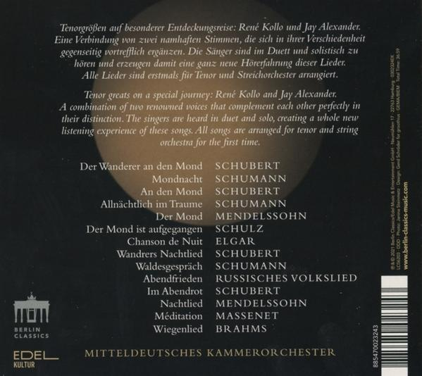 Kollo,Rene/Alexander,Jay - Romantische Abendlieder  - (CD)