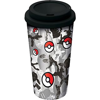 JOOJEE Pokémon Pokéball - Mug to go / tazza thermos (Multicolore)